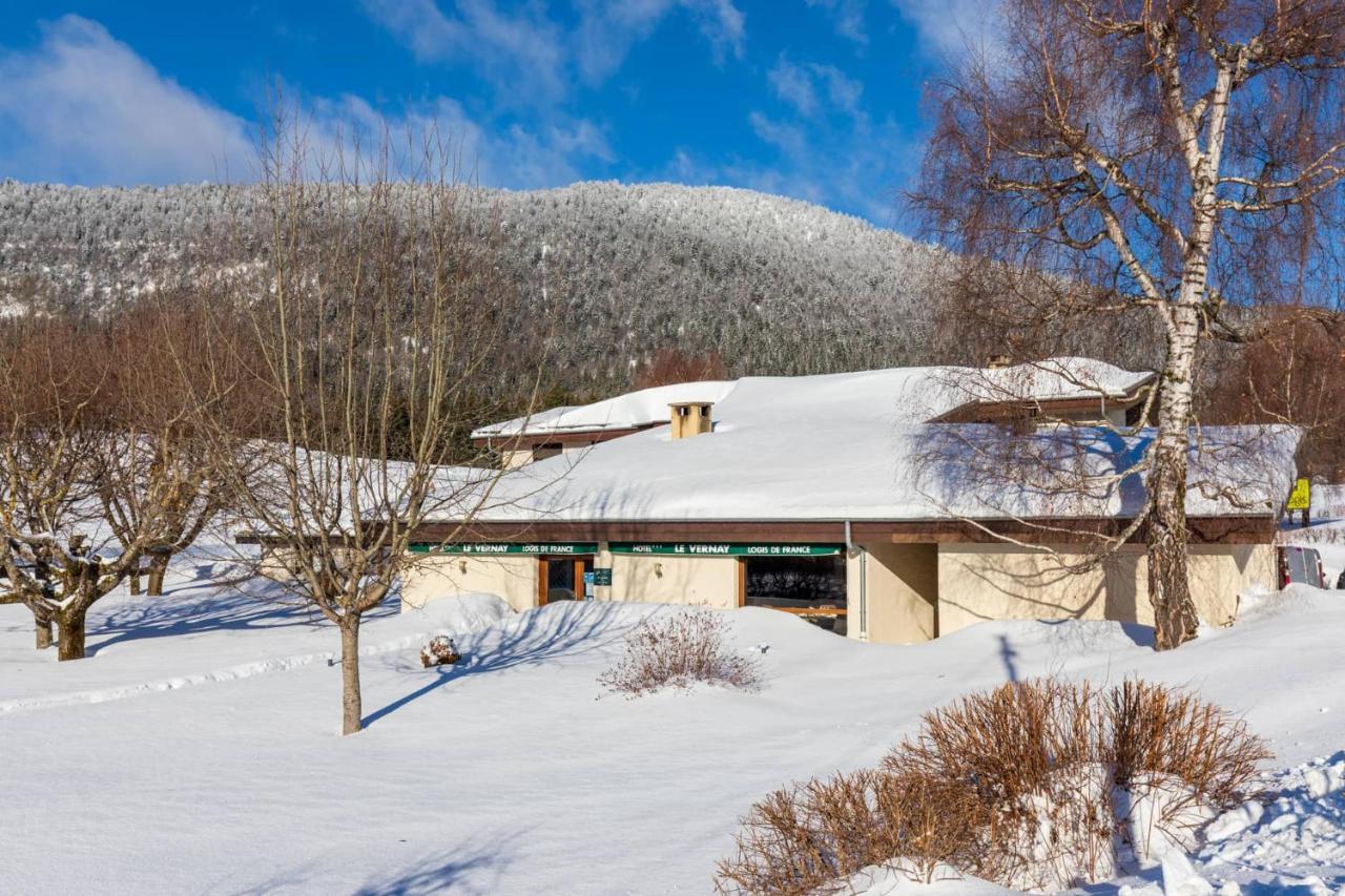 Hotel Logis Le Vernay Autrans-Meaudre-en-Vercors Exterior foto